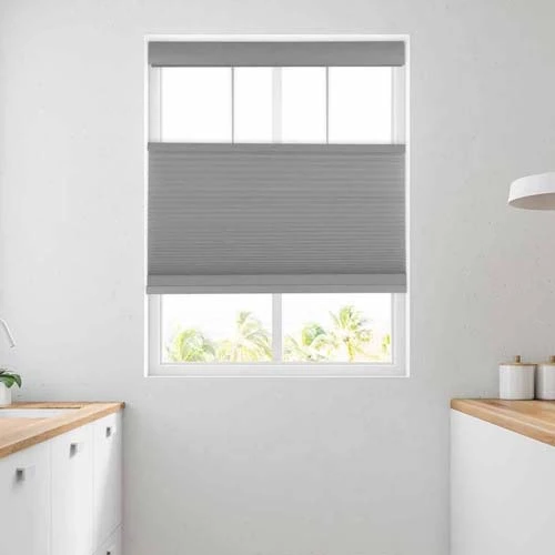 Cordless Top Down Bottom Up Cellular Shades Kitchen